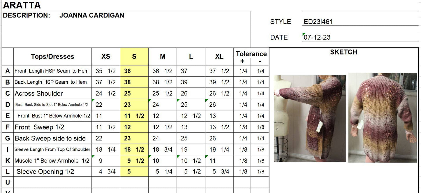 Joanna Cardigan