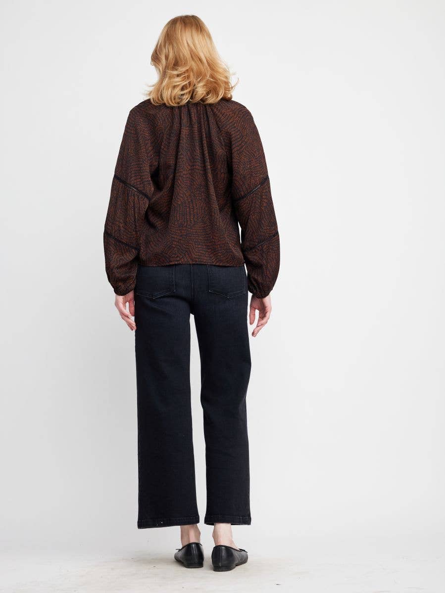 Hadley Ladder Sleeve Blouse