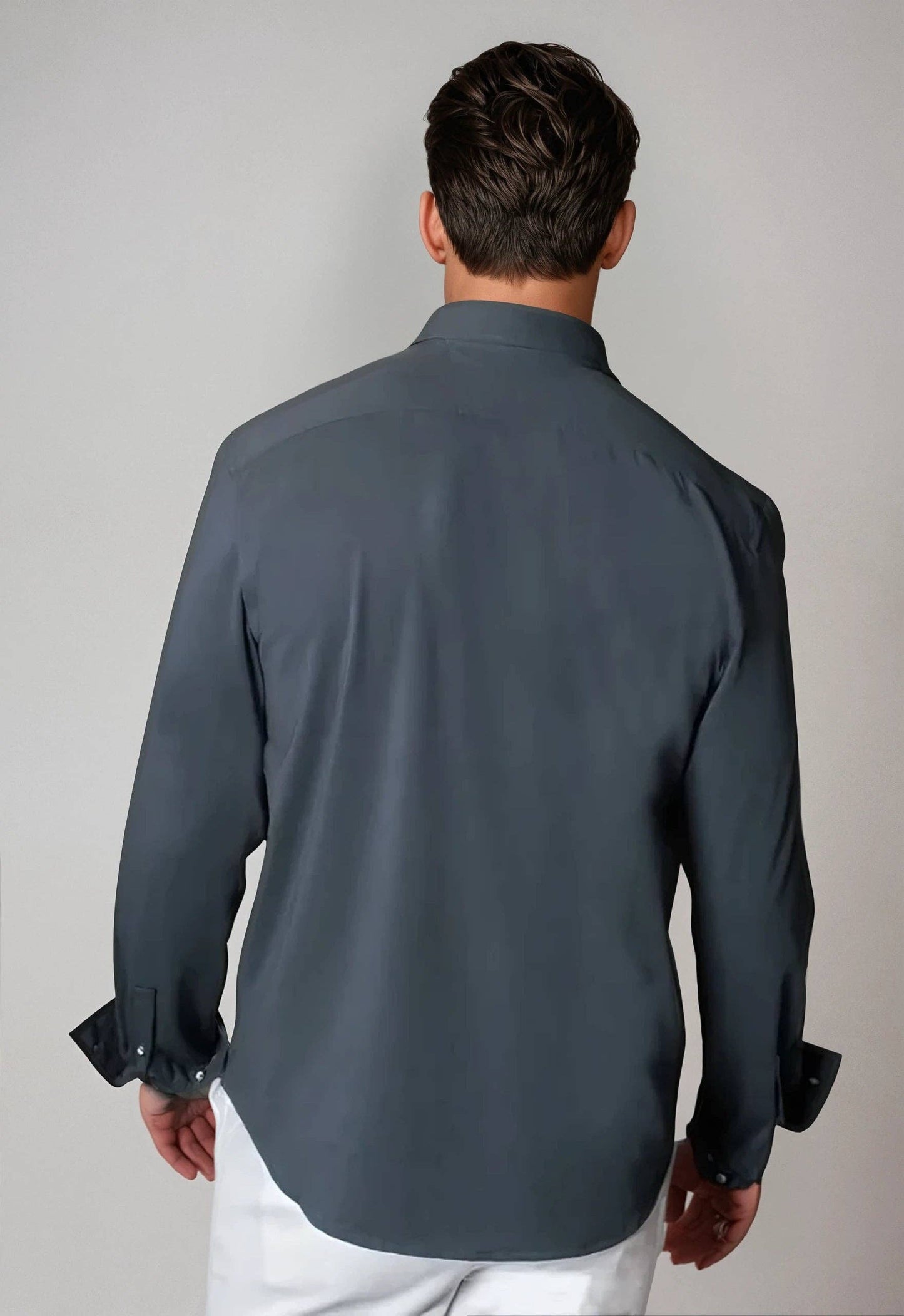 Buki + CINQO 'Single Shot' Long Sleeve Shirt Blue Night