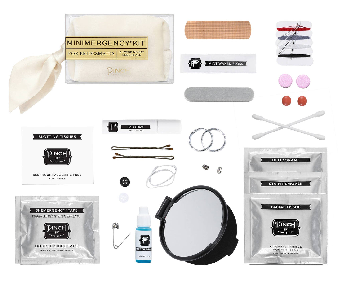 Velvet Minimergency Kit for Bridesmaids | Wedding Gifts