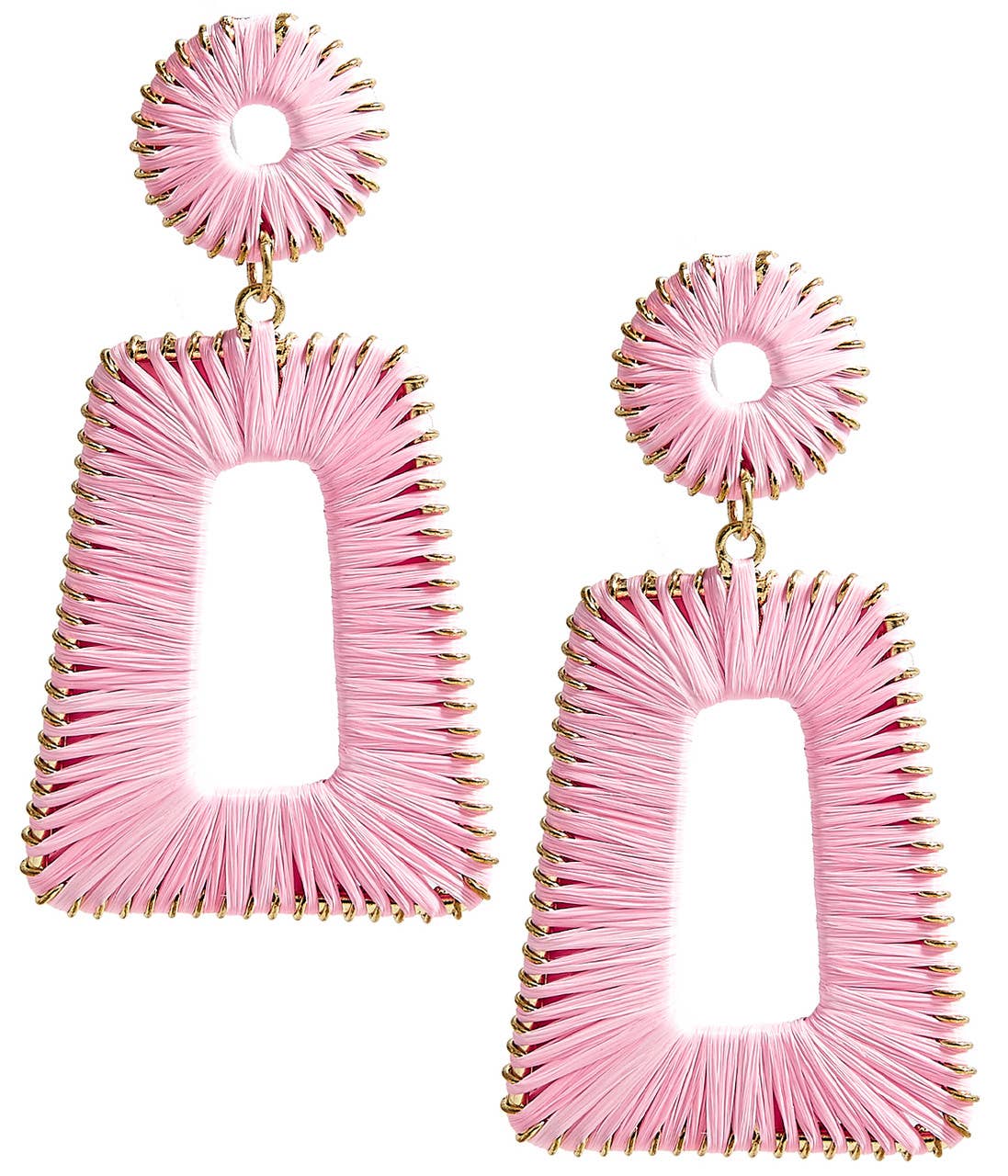 Jordan Raffia Earring