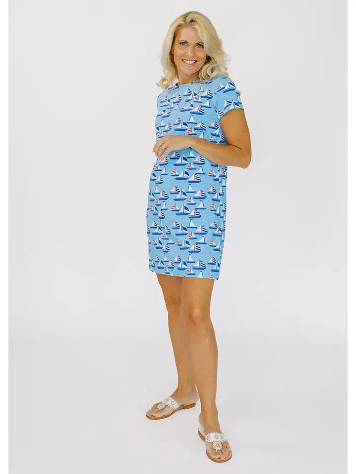 Lucille Maxi Dress - Regatta