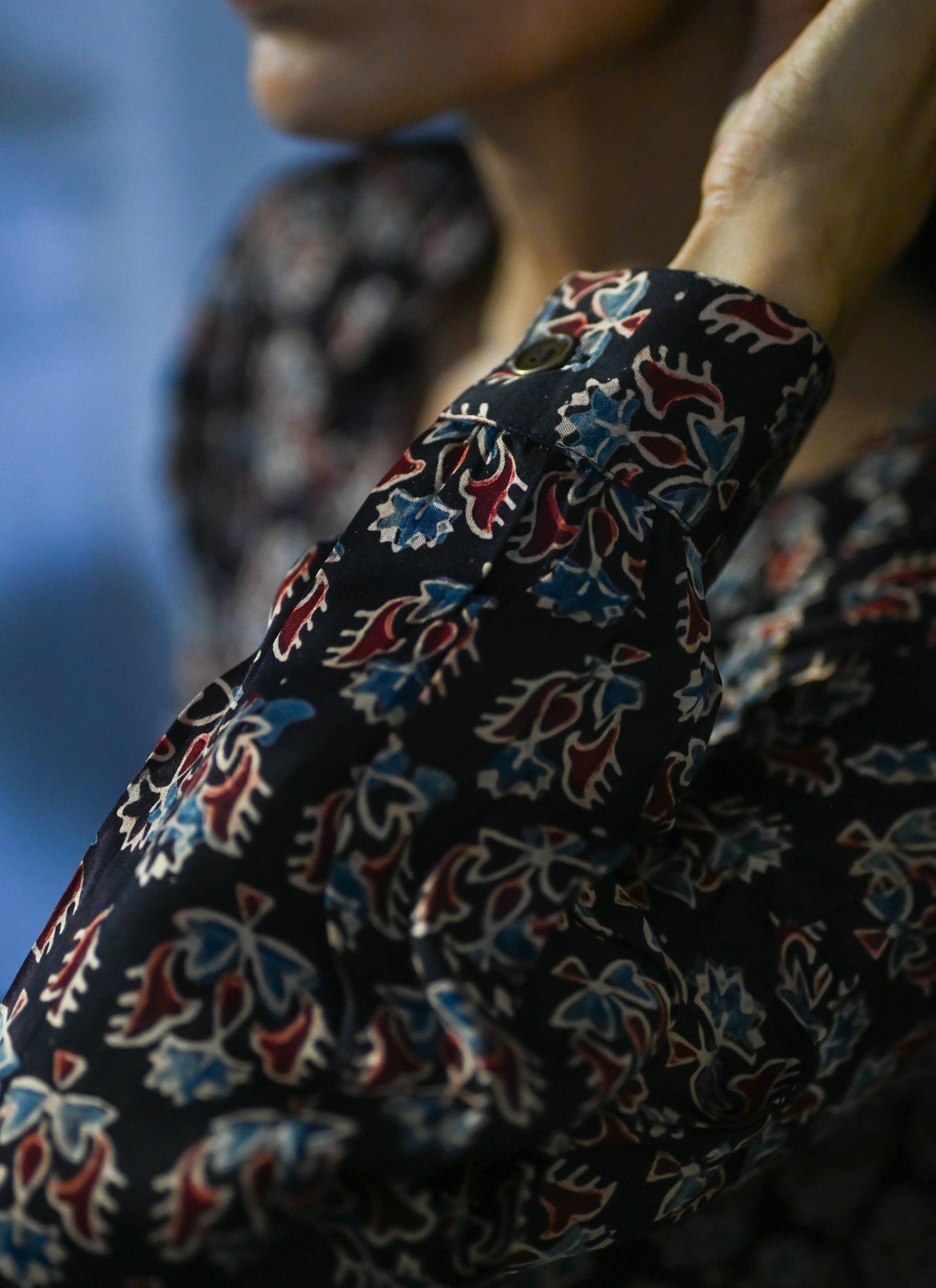 Silk Blouse ~ Black