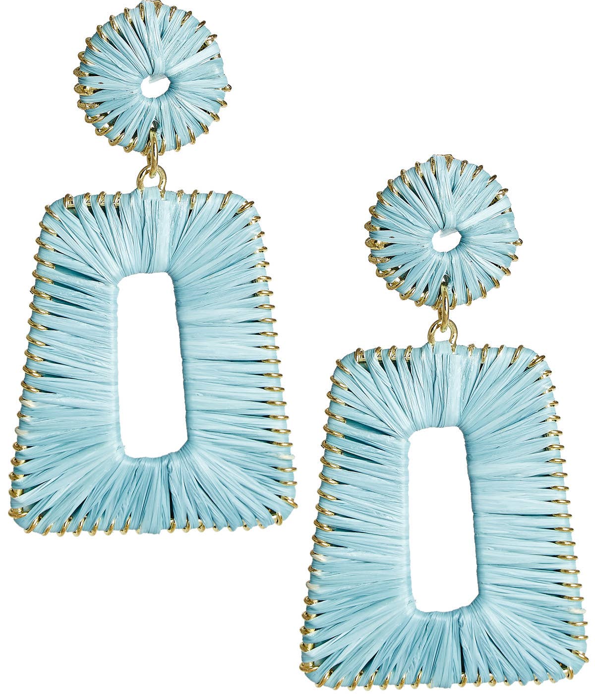 Jordan Raffia Earring