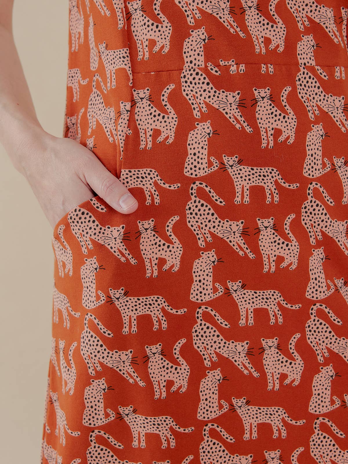 Evanston Dress Leopard Sienna