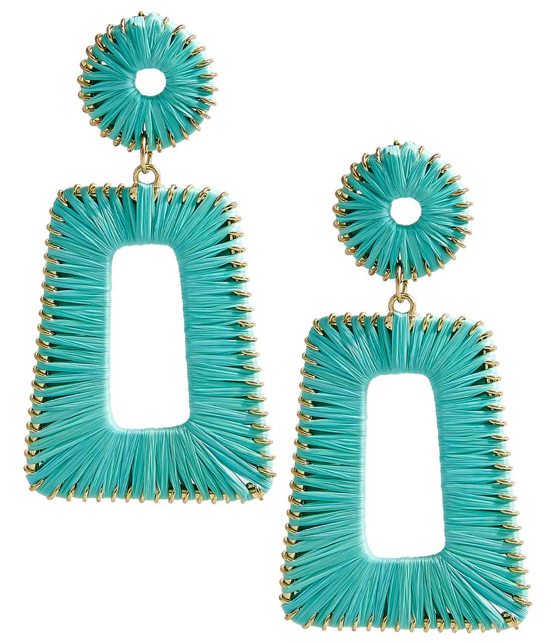 Jordan Raffia Earring