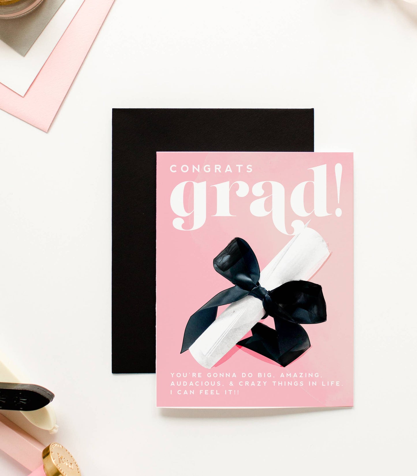 Congrats Grad - 2025 Graduation Greeting Card | Grad Gift