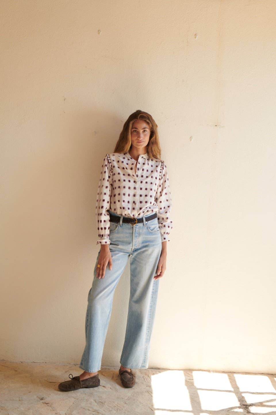 Chloe Blouse - Ecru