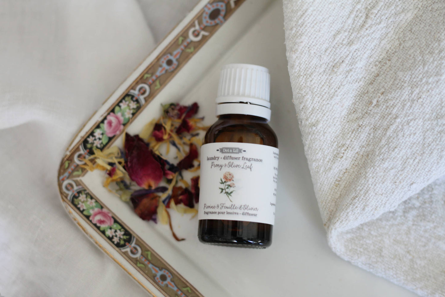 Peony & olive leaf laundry + diffuser fragrance