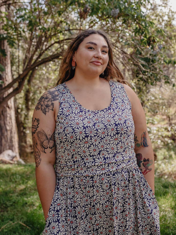 Asheville Plus Size Dress Matisse Navy