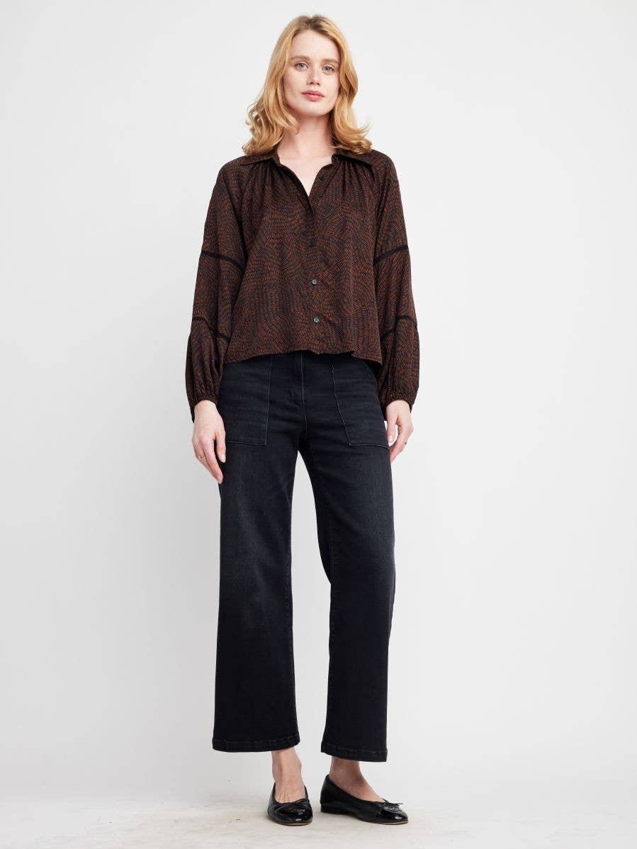 Hadley Ladder Sleeve Blouse