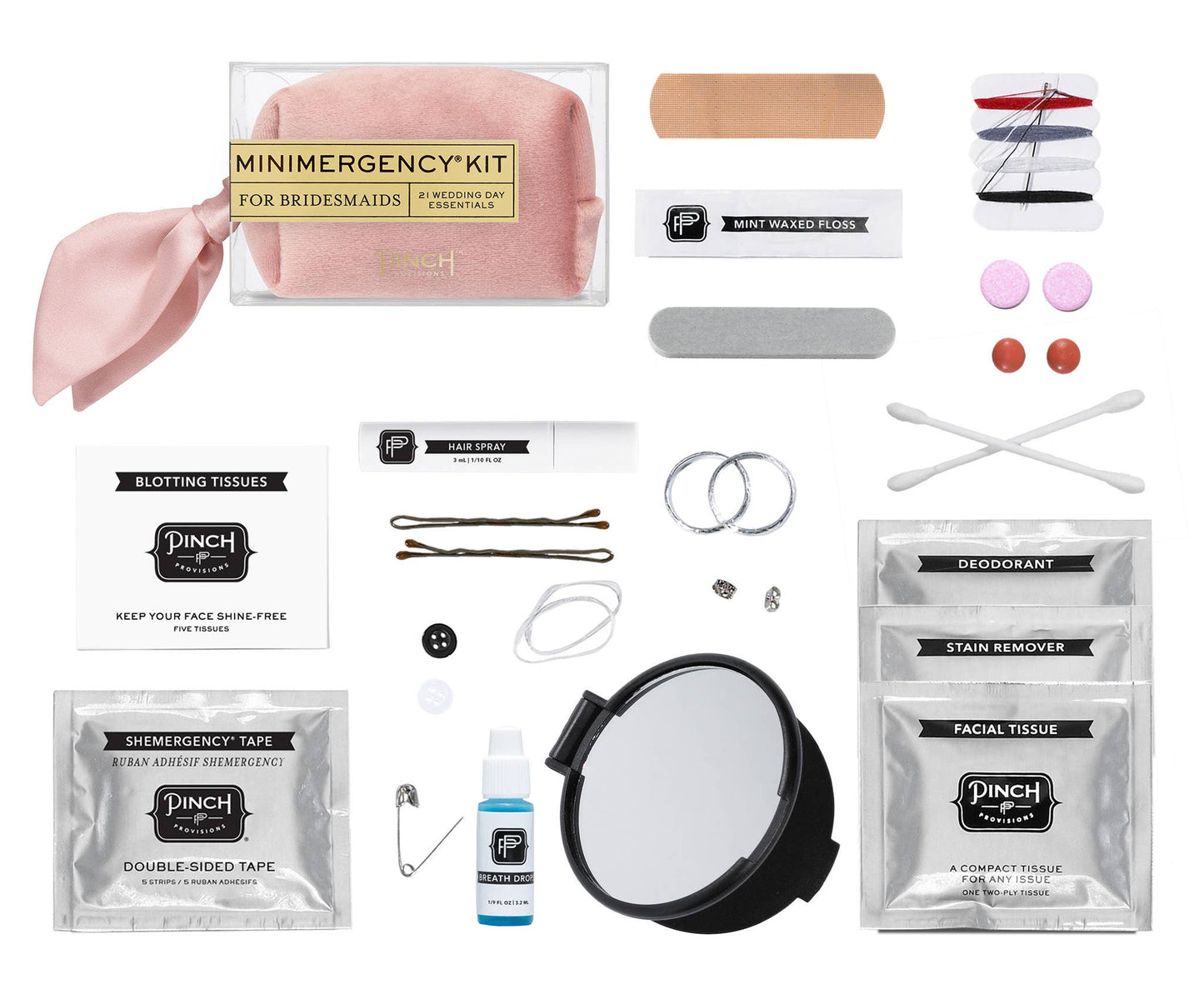 Velvet Minimergency Kit for Bridesmaids | Wedding Gifts