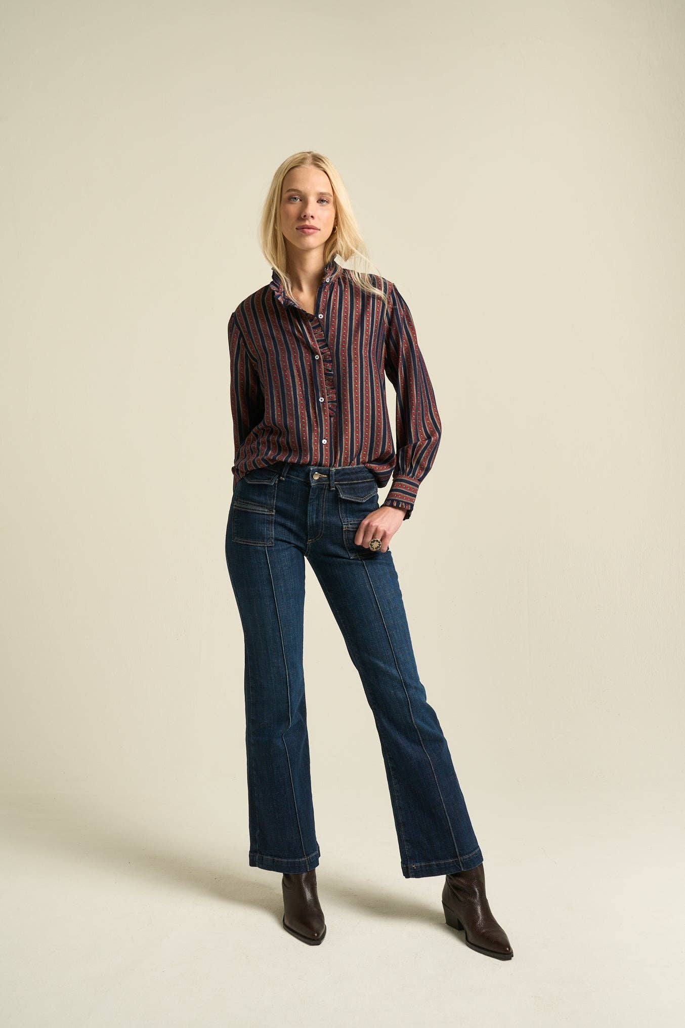 Emma Blouse Blue