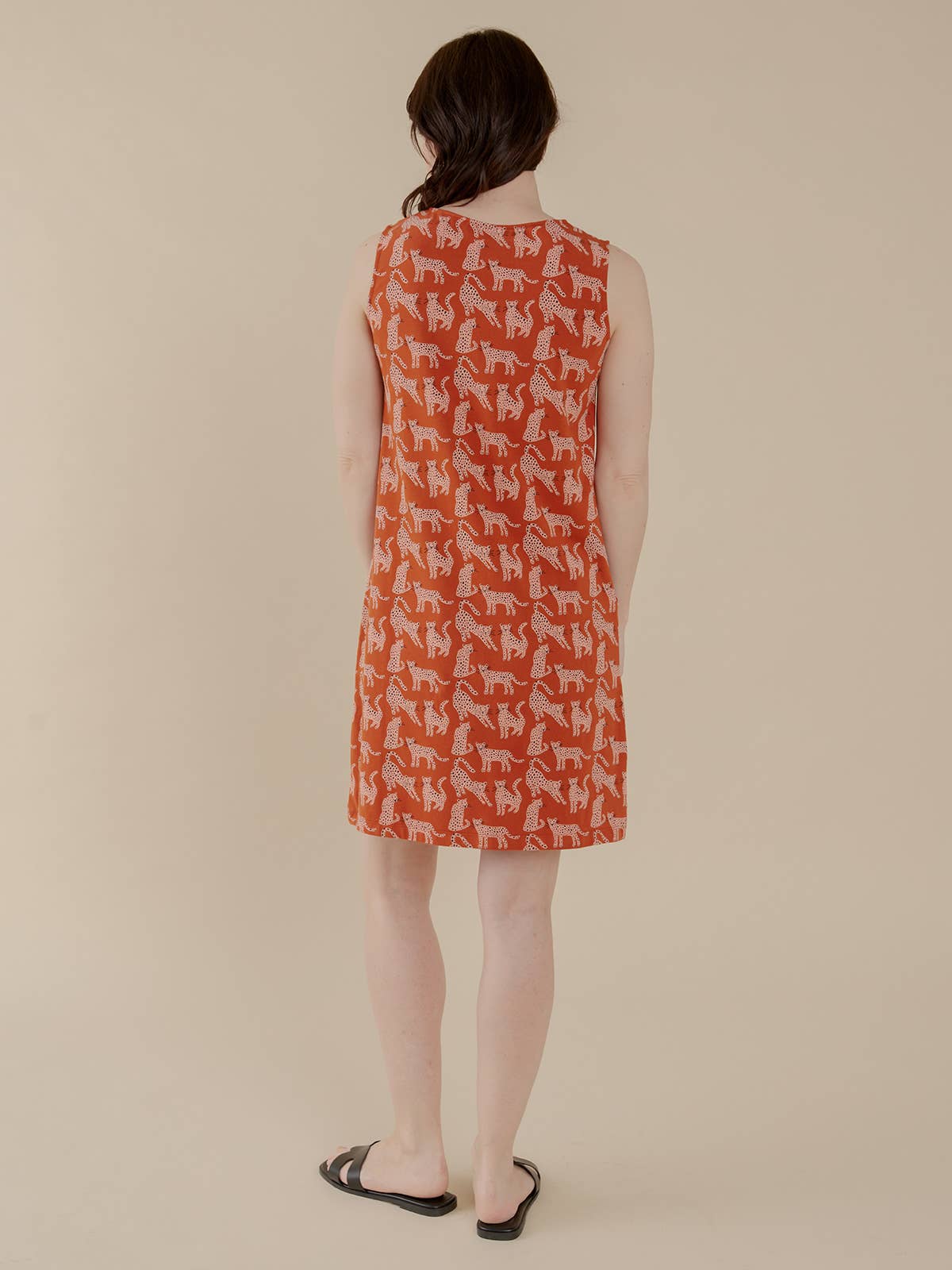 Evanston Dress Leopard Sienna