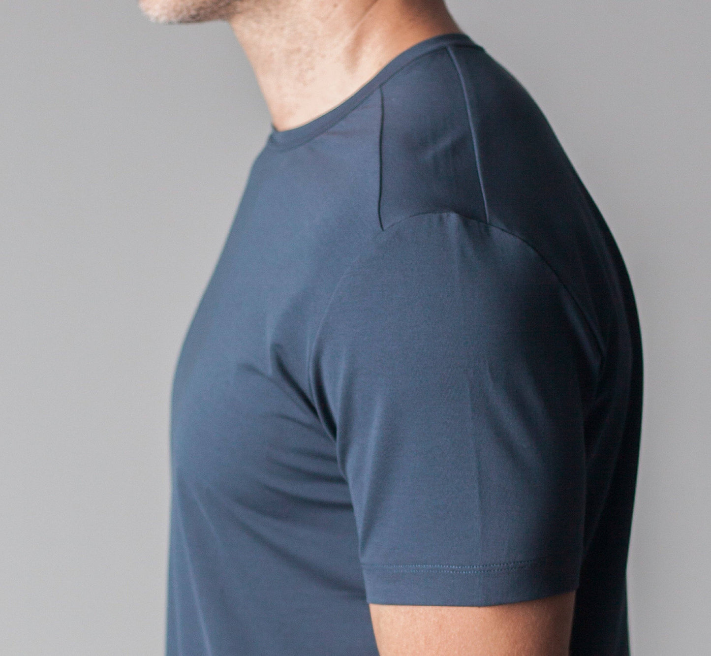 Cinqo T-Shirt 4 Pack - White/Ice Flow/Blue Night/Black