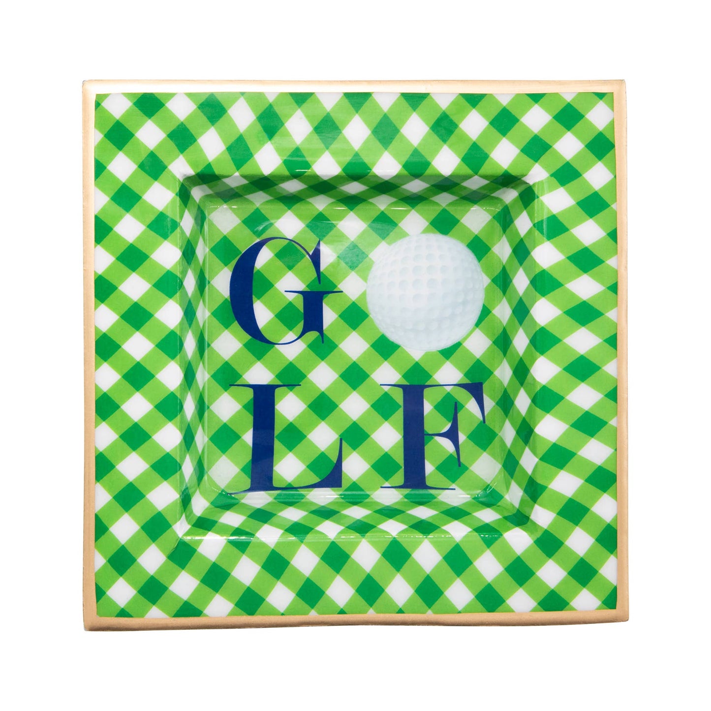 Tee Time Enameled Smidge Tray
