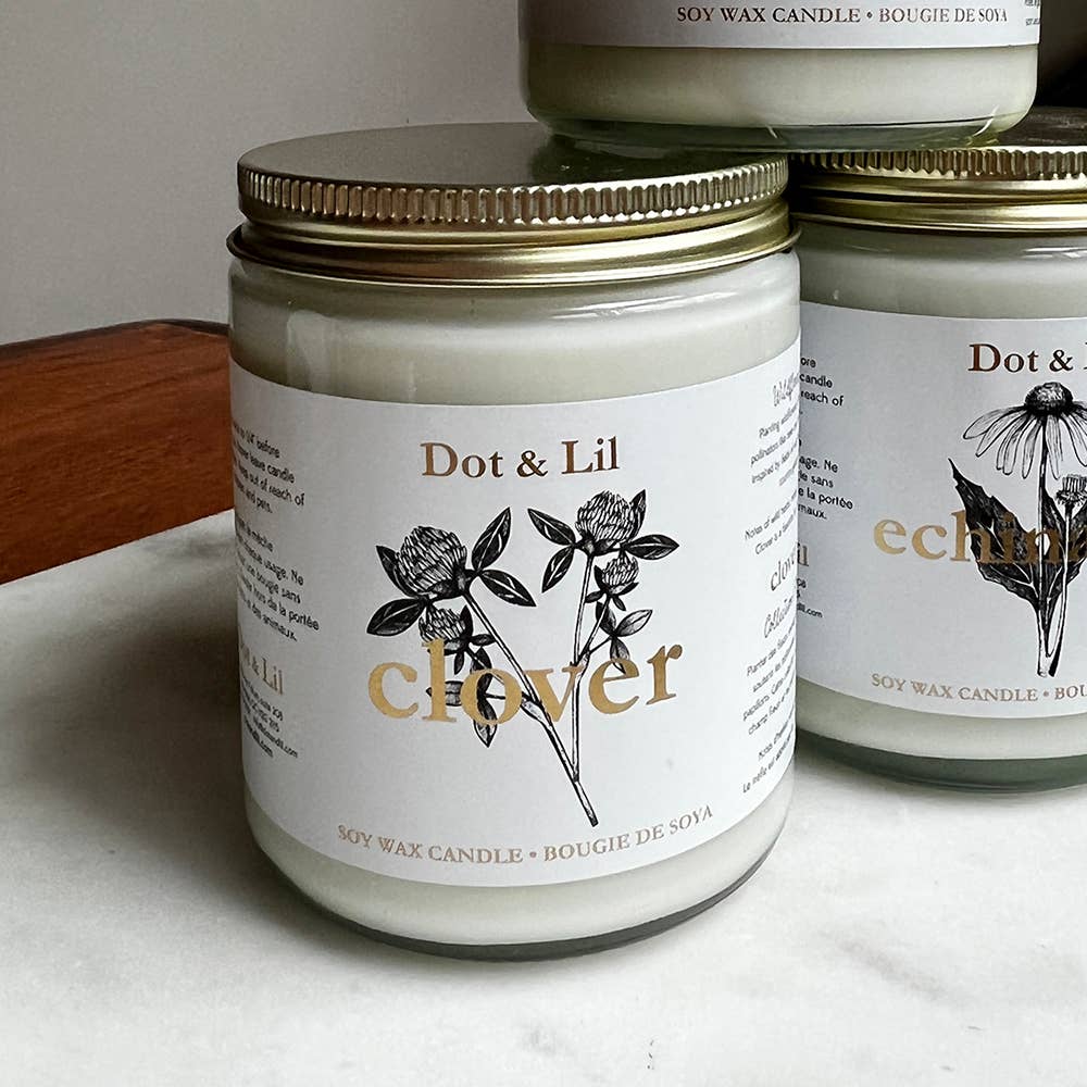 Clover Candle WILD FLOWER COLLECTION