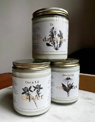 Clover Candle WILD FLOWER COLLECTION