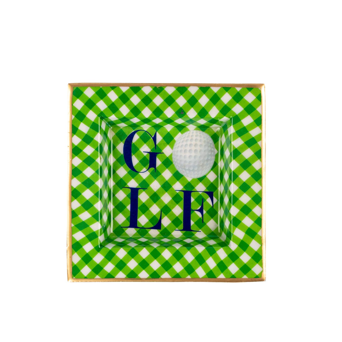 Tee Time Enameled Smidge Tray