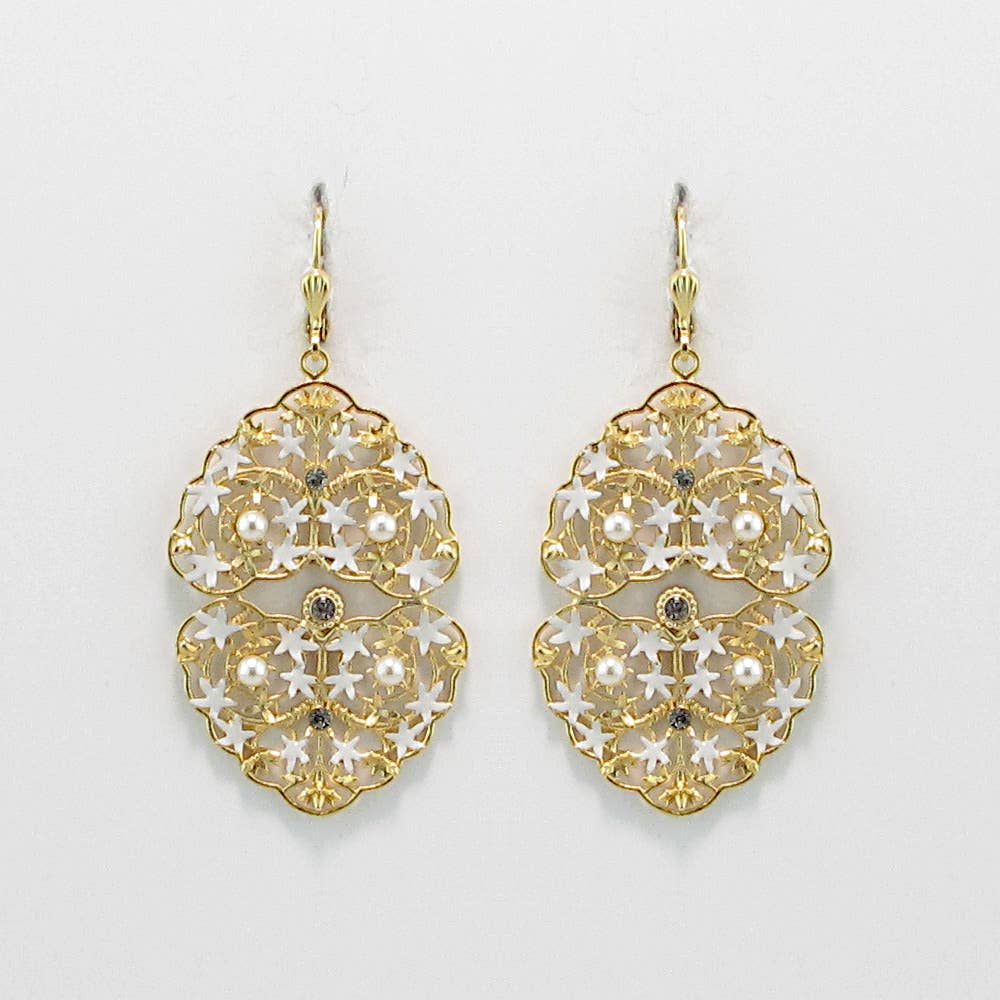Marianna Enamel Earring