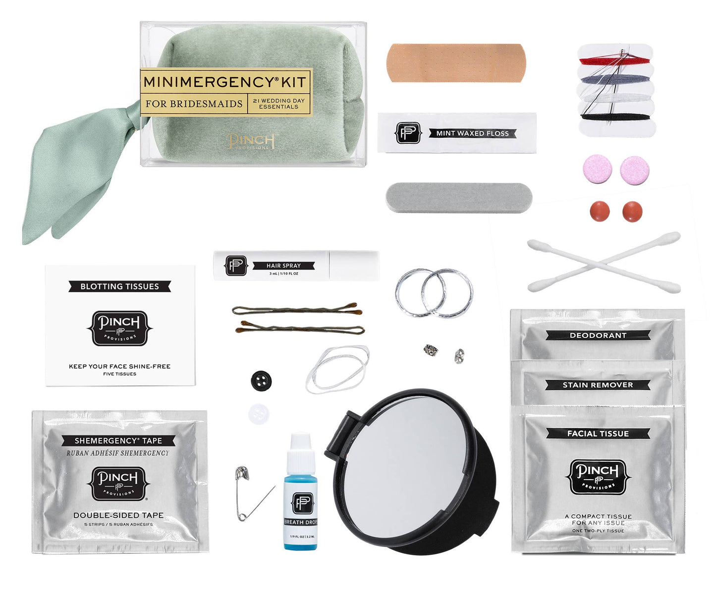 Velvet Minimergency Kit for Bridesmaids | Wedding Gifts