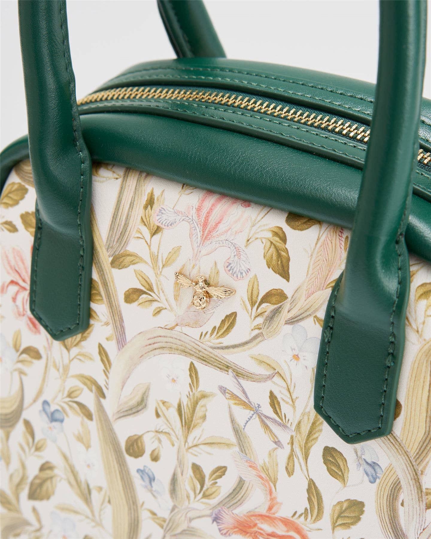 Eloise Mini Bowling Bag Iris Green