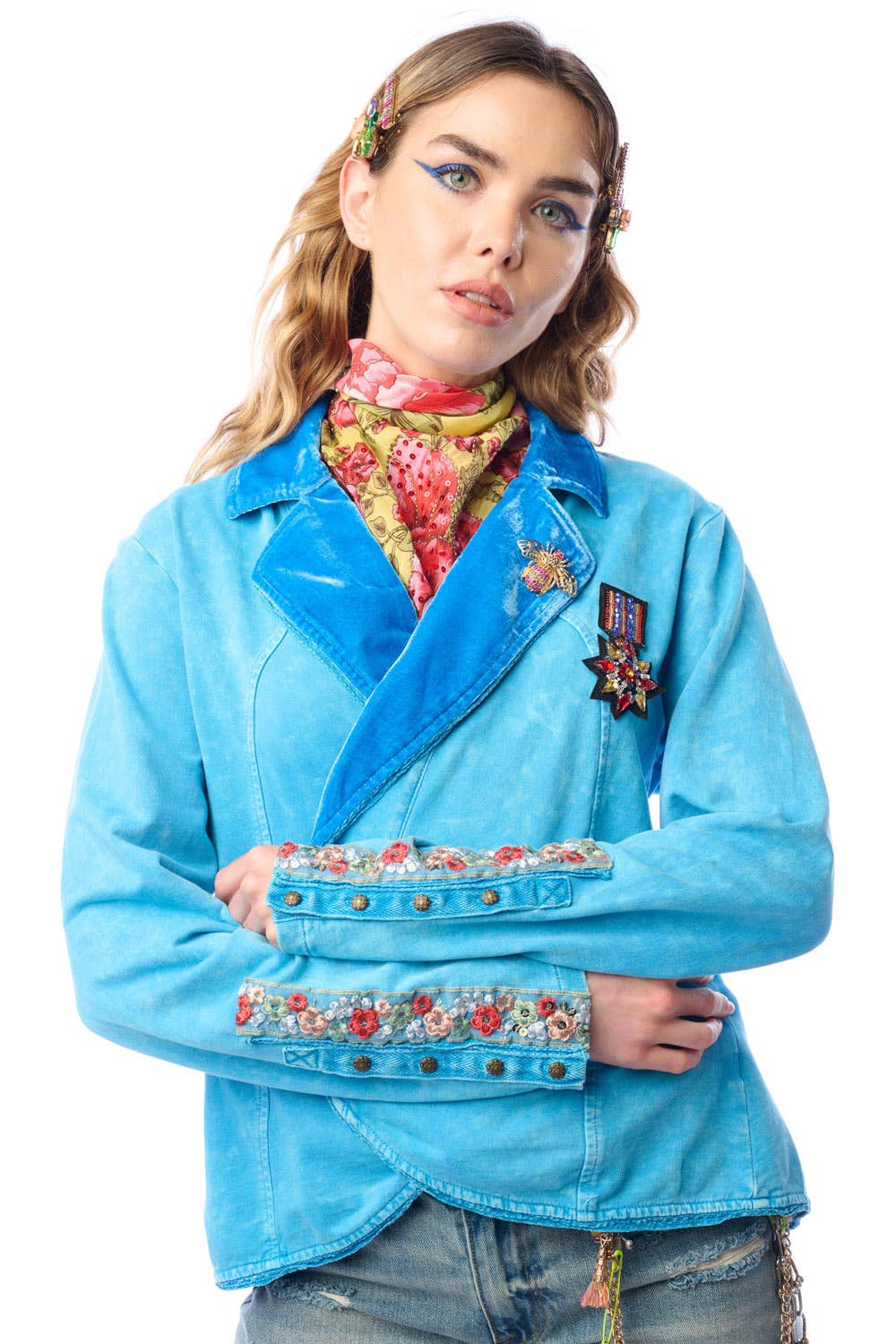 Colonel French Terry Knitted Jacket - Blazer