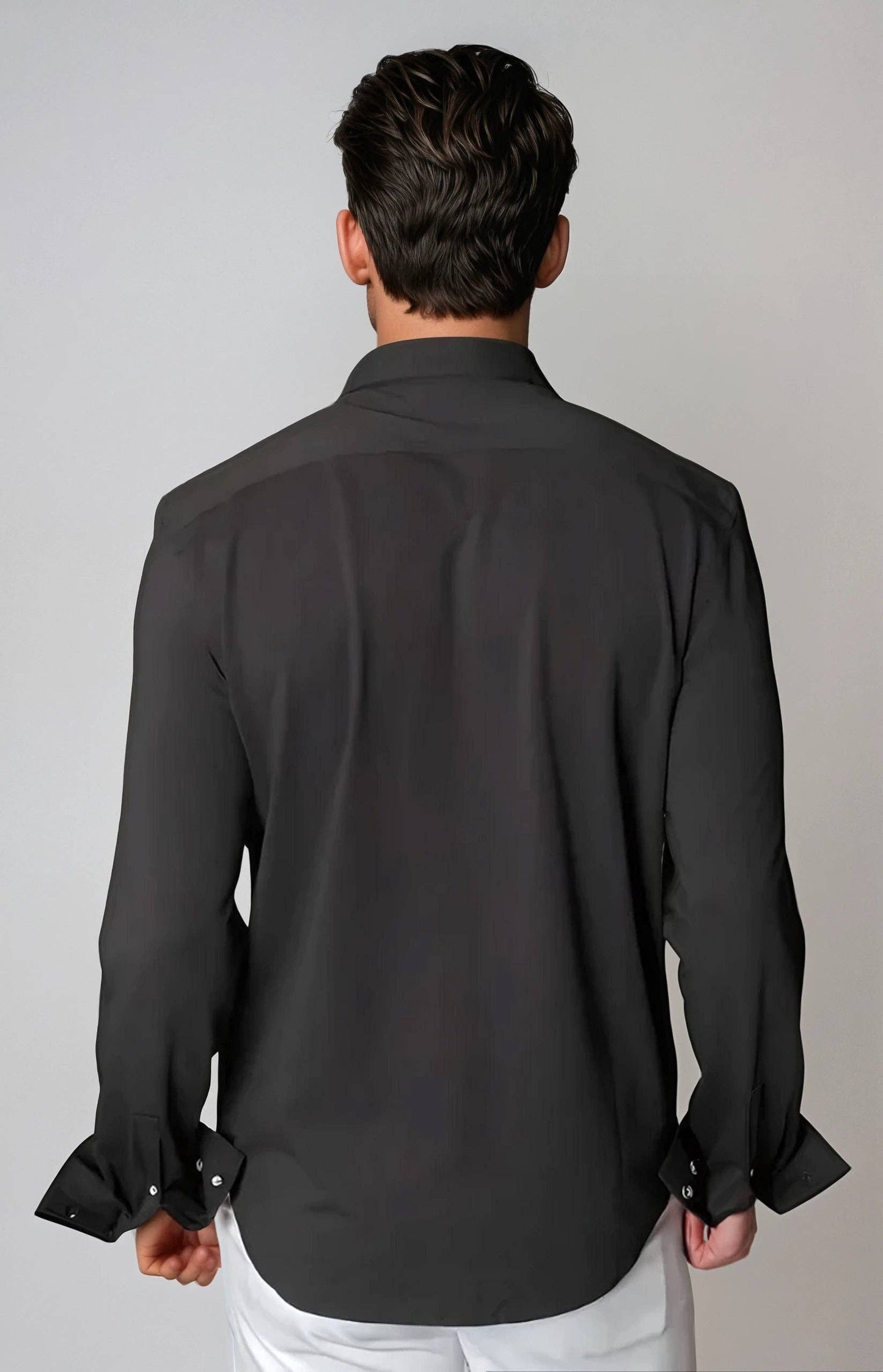 Buki + CINQO 'Single Shot' Long Sleeve Shirt Black