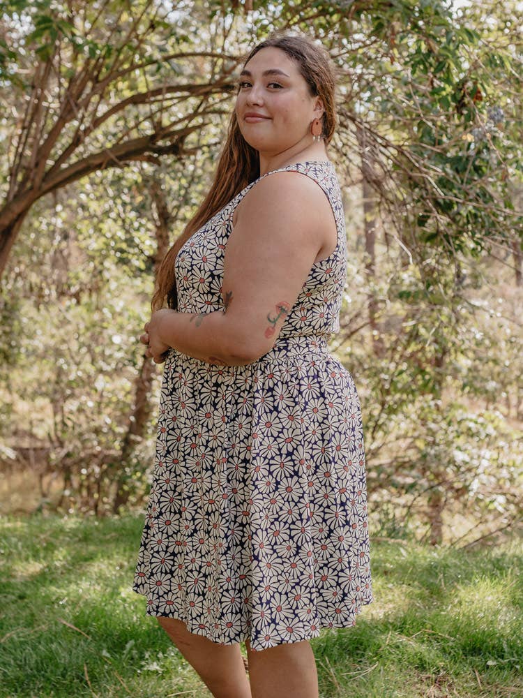Asheville Plus Size Dress Matisse Navy