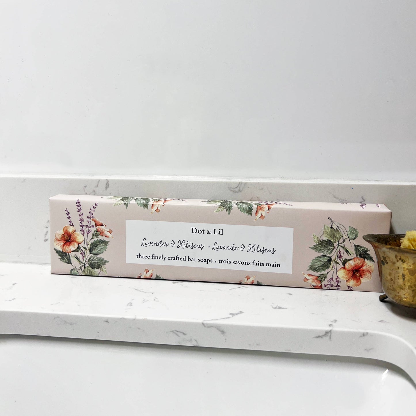 Lavender & Hibiscus Soap Trio Gift Set