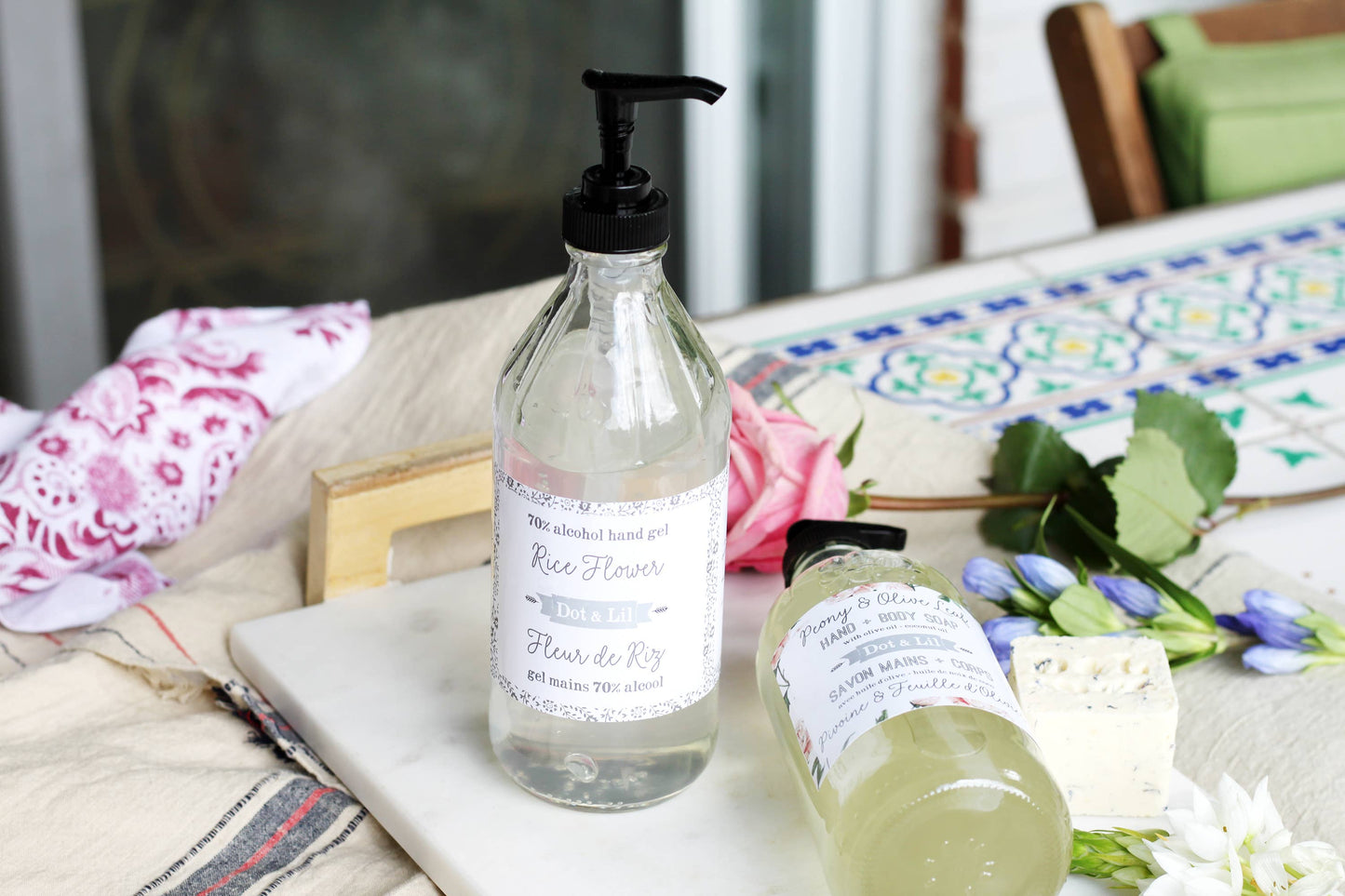 Peony & Olive Leaf Liquid Soap