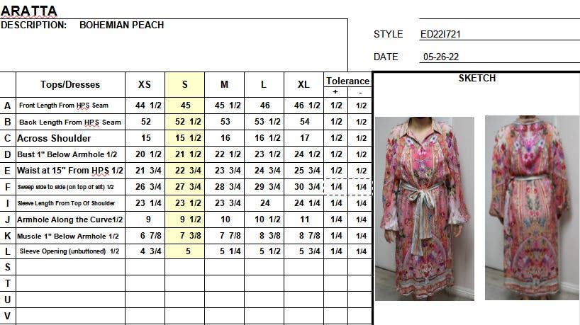 Rocco Beauty Shirt-Dress