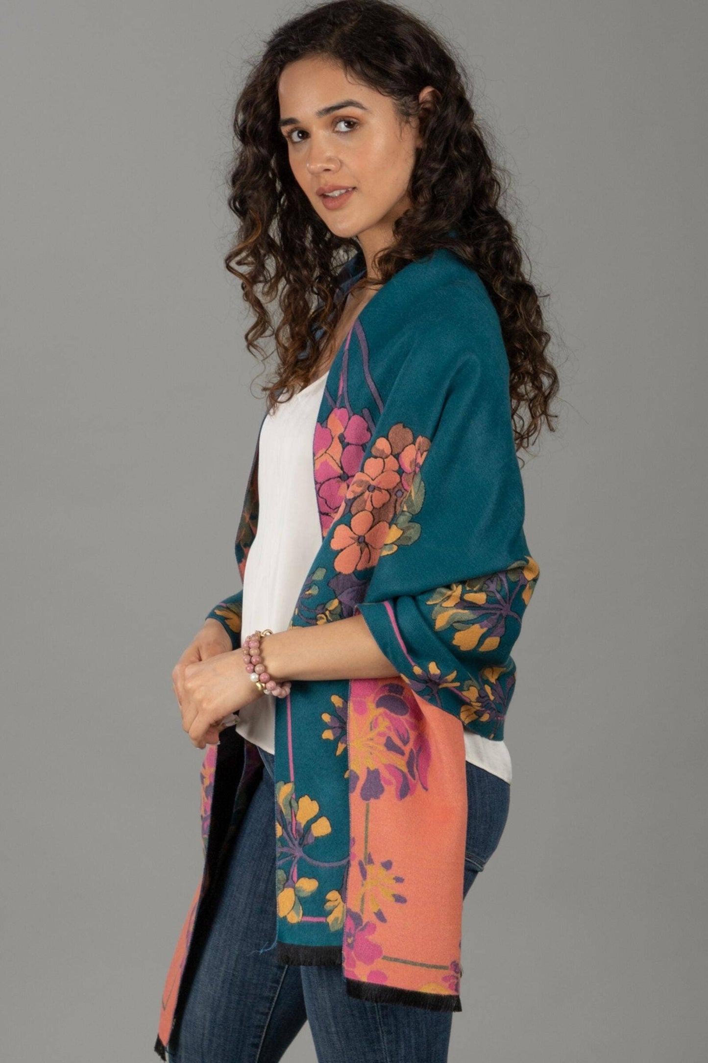 Reverse Garden Scarf