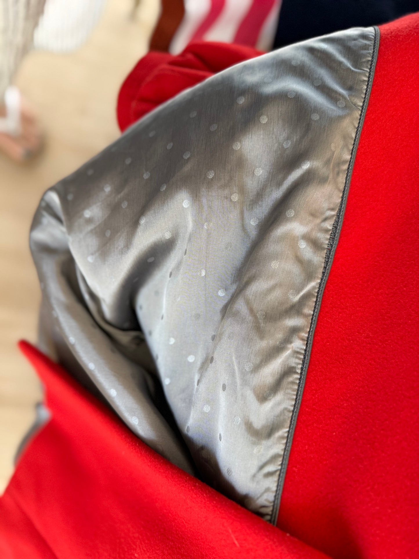 Kate Spade Red Wool Fit & Flare Coat - Luxury Consignment