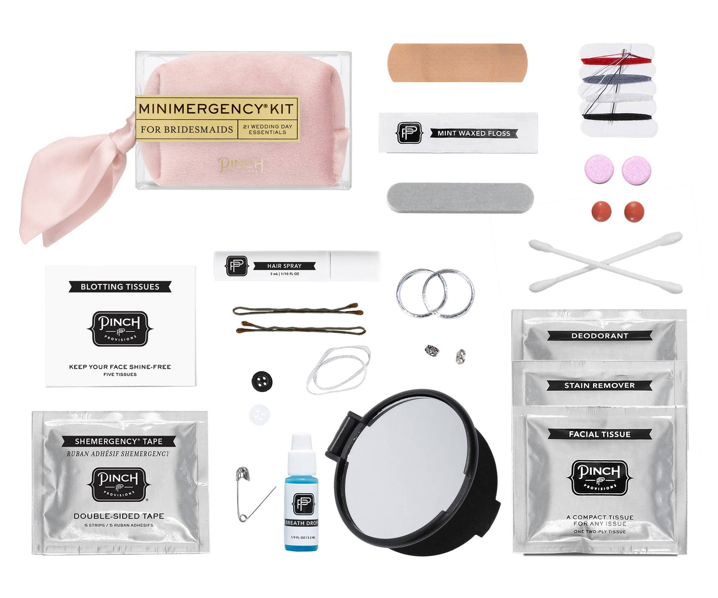Velvet Minimergency Kit for Bridesmaids | Wedding Gifts