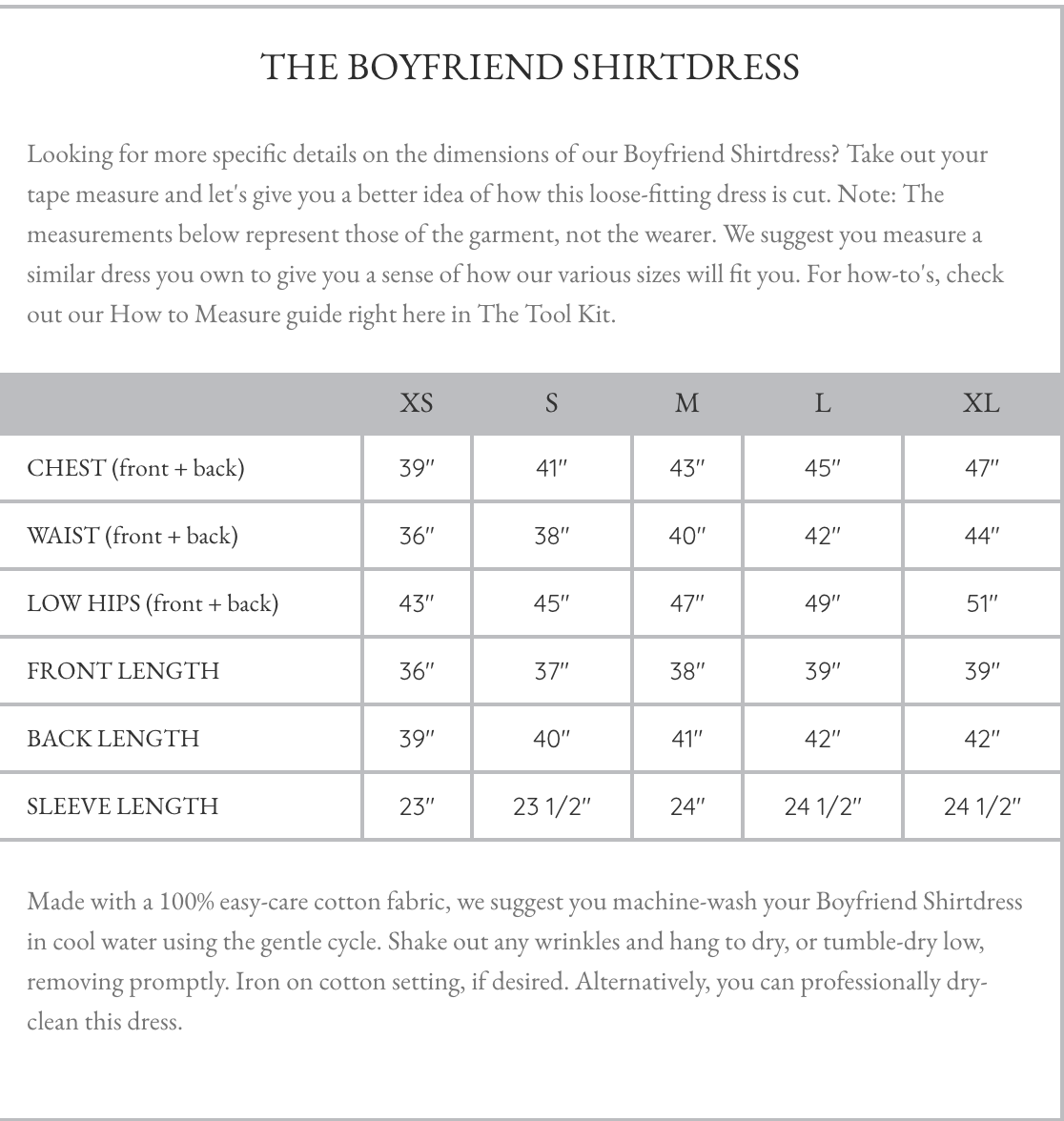 The Boyfriend Dress in Blue Weave