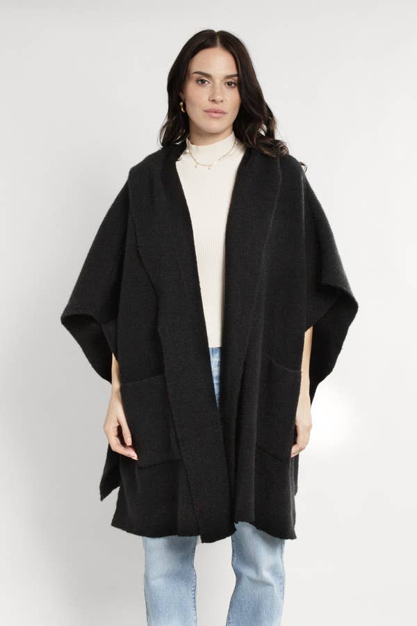 Hooded Oversized Kimono