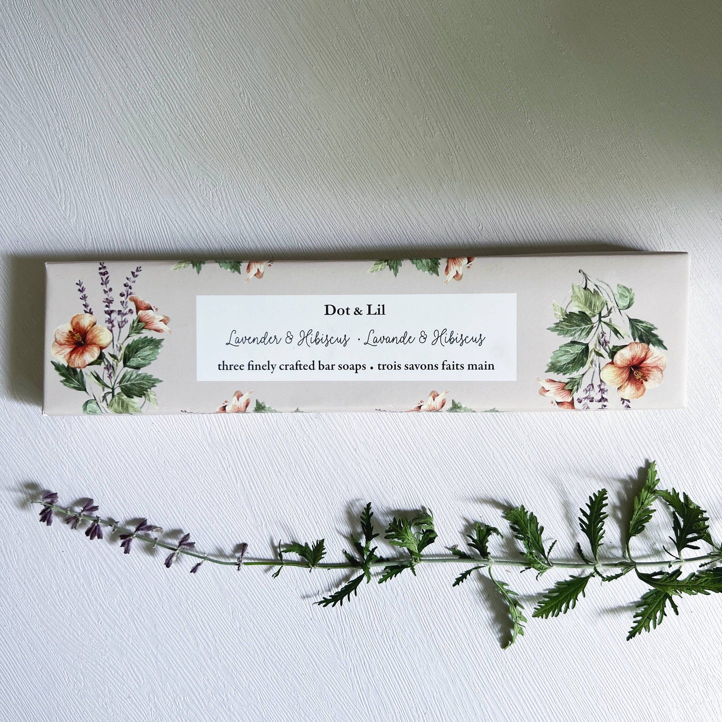 Lavender & Hibiscus Soap Trio Gift Set