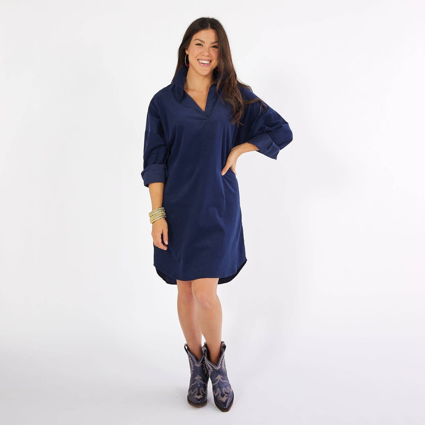 Preppy Dress Corduroy