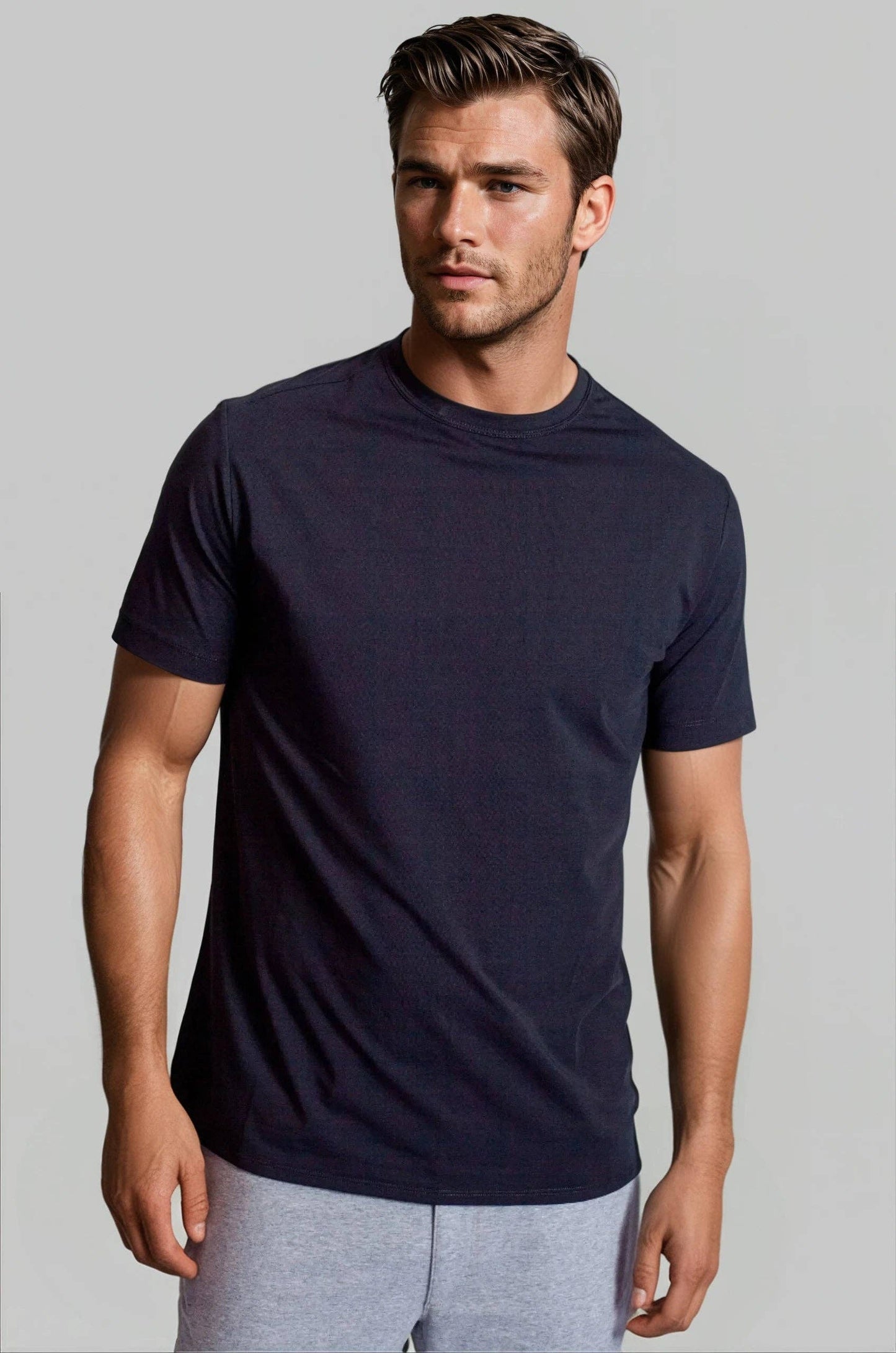Cinqo T-Shirt 3 Pack - White/Blue Night/Black