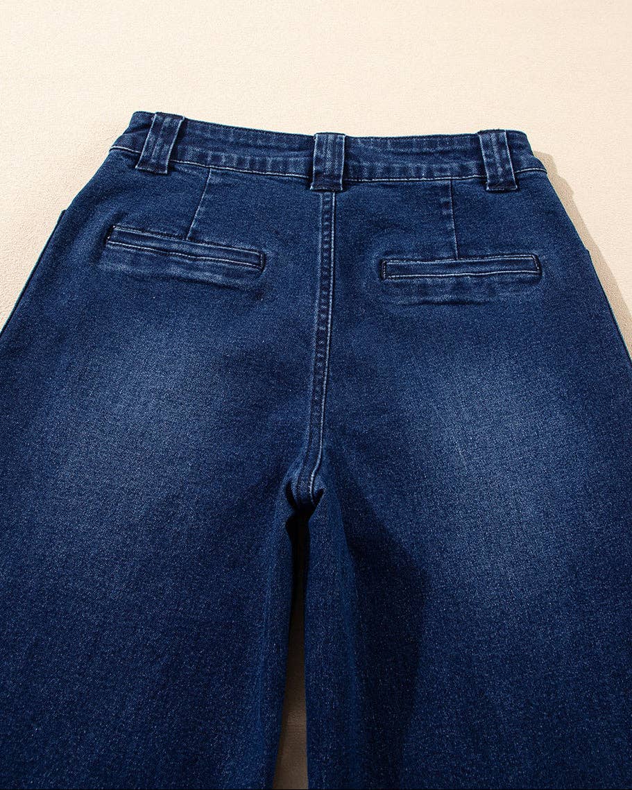Blakely Daily Fashion Straight Leg Mid-rise Shift Jeans