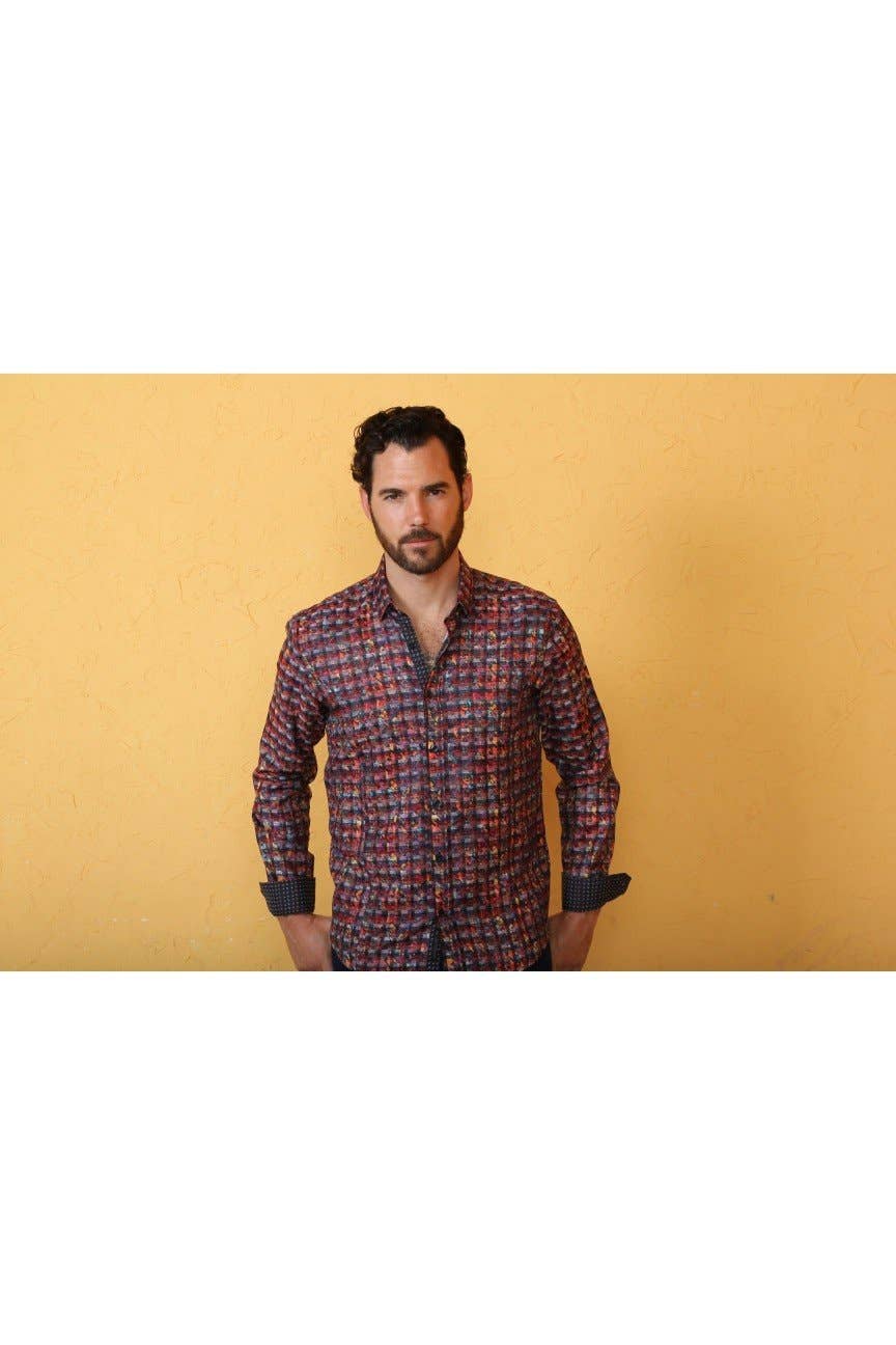 Houndstooth Multi Color Shirt
