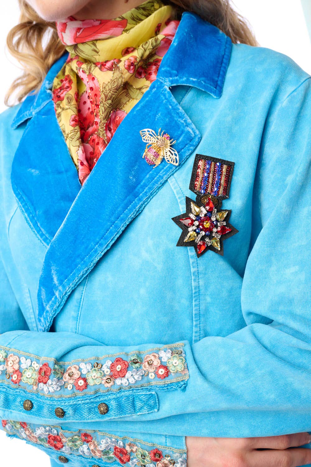 Colonel French Terry Knitted Jacket - Blazer