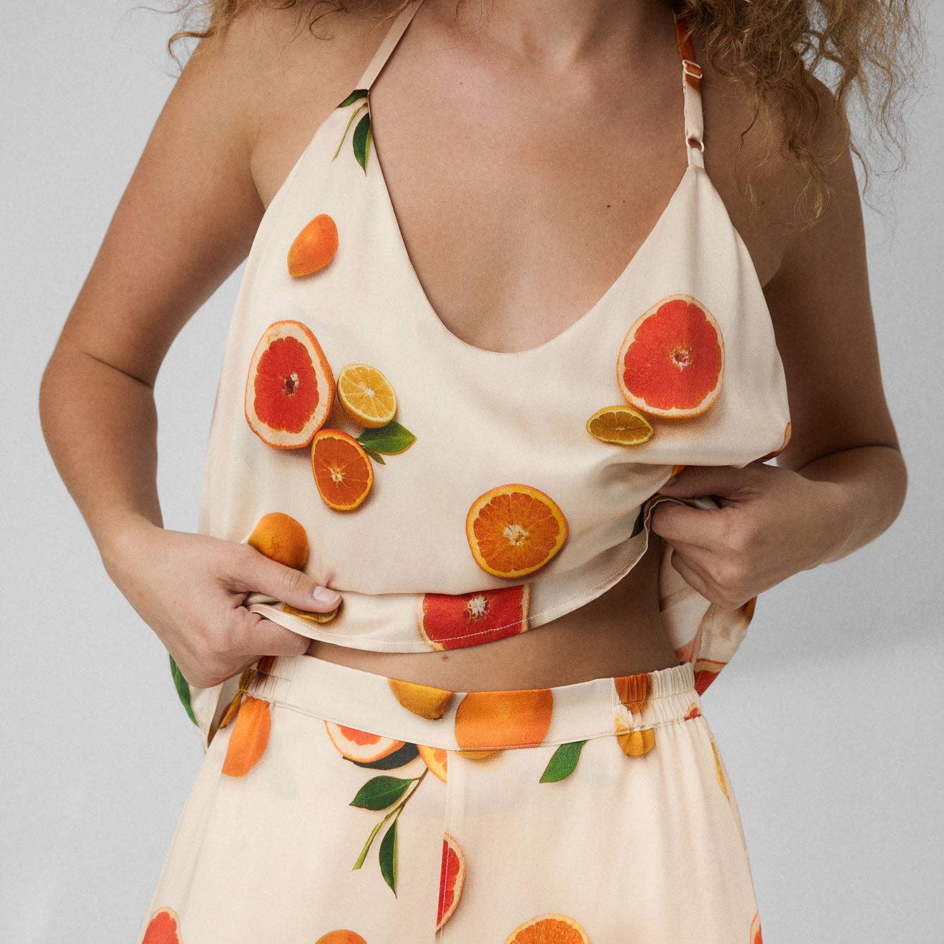 Washable Silk Cami Pant Set