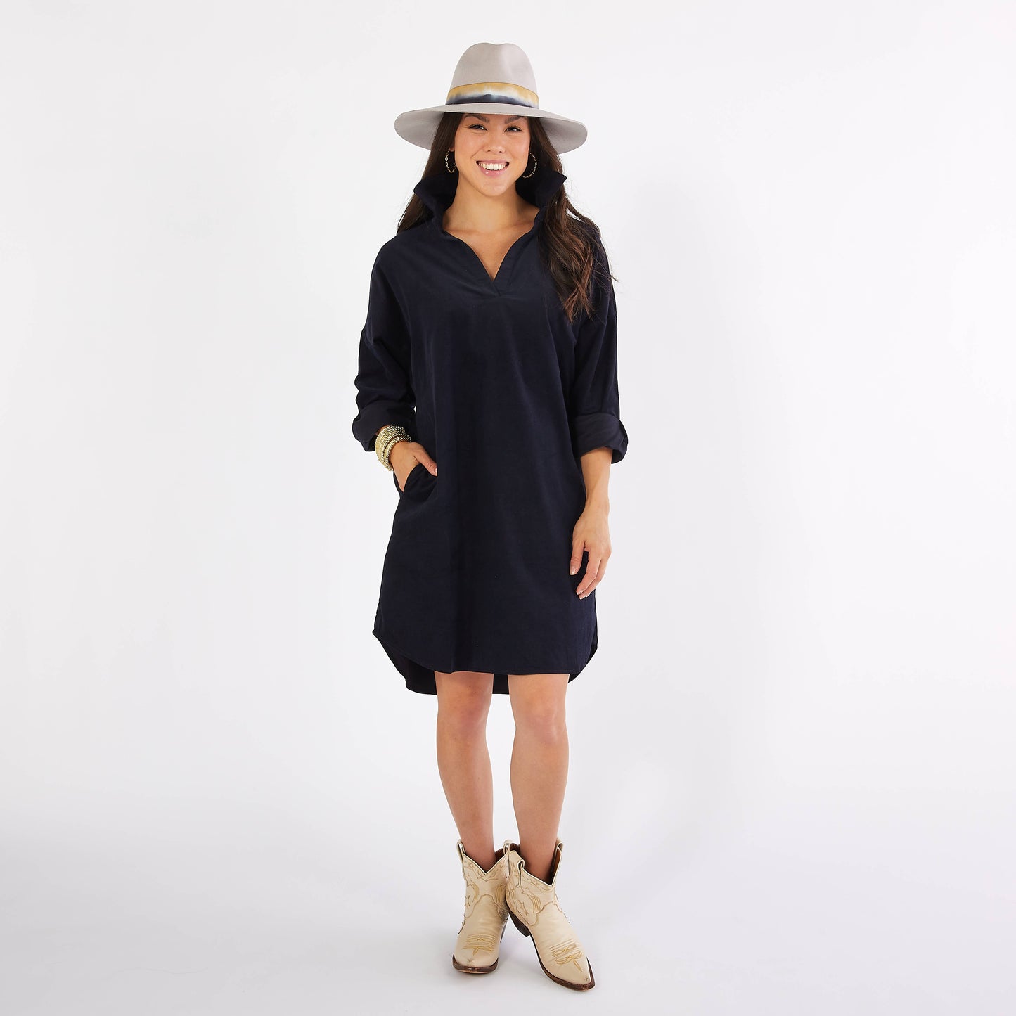 Preppy Dress Corduroy