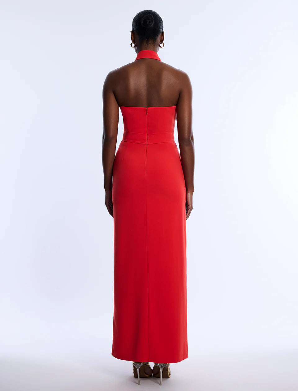 BCBG MAXAZRIA Poppy Halter Dress