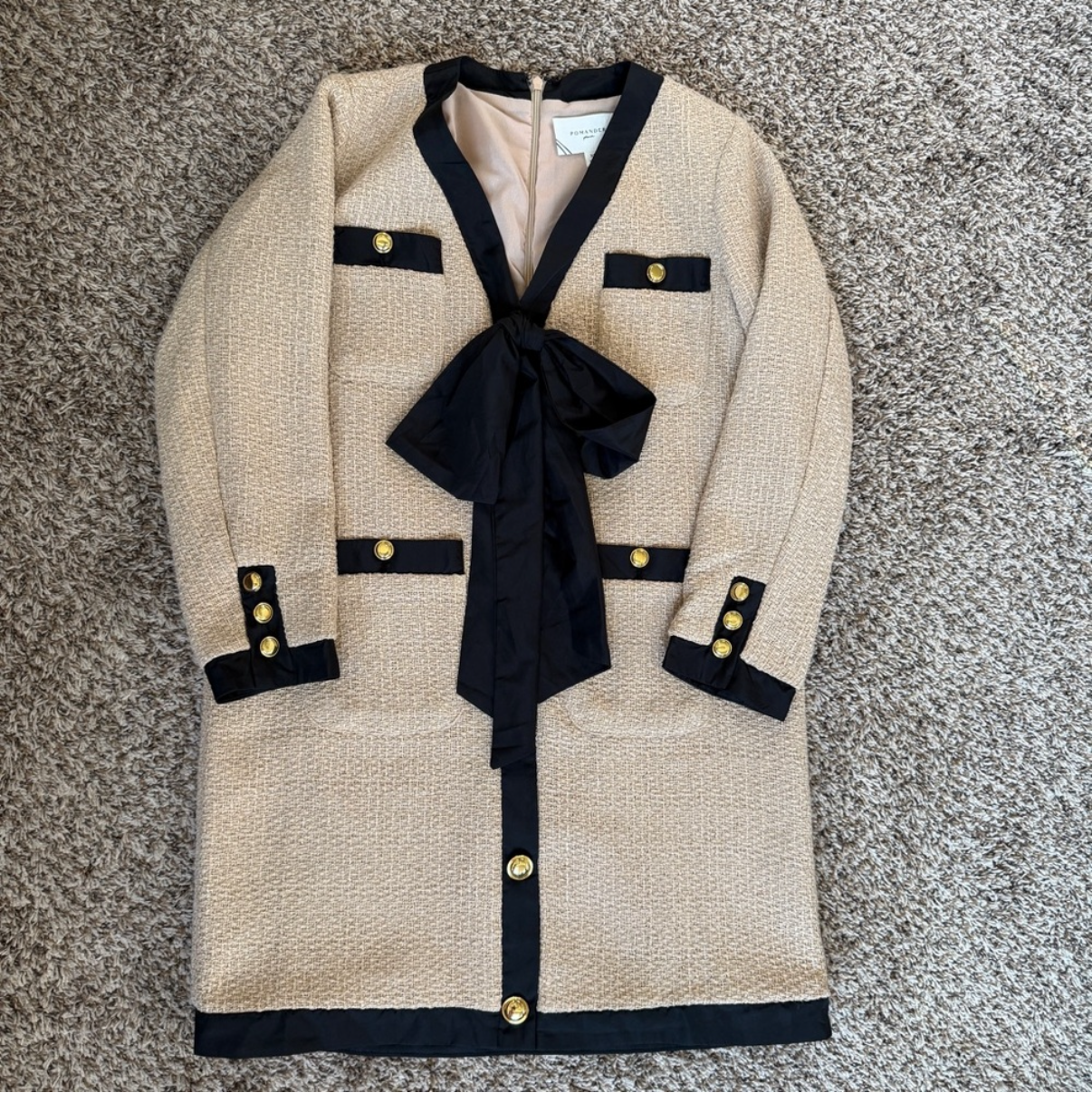 Tuckernuck Tweed Bow Dress - Luxury Consignment