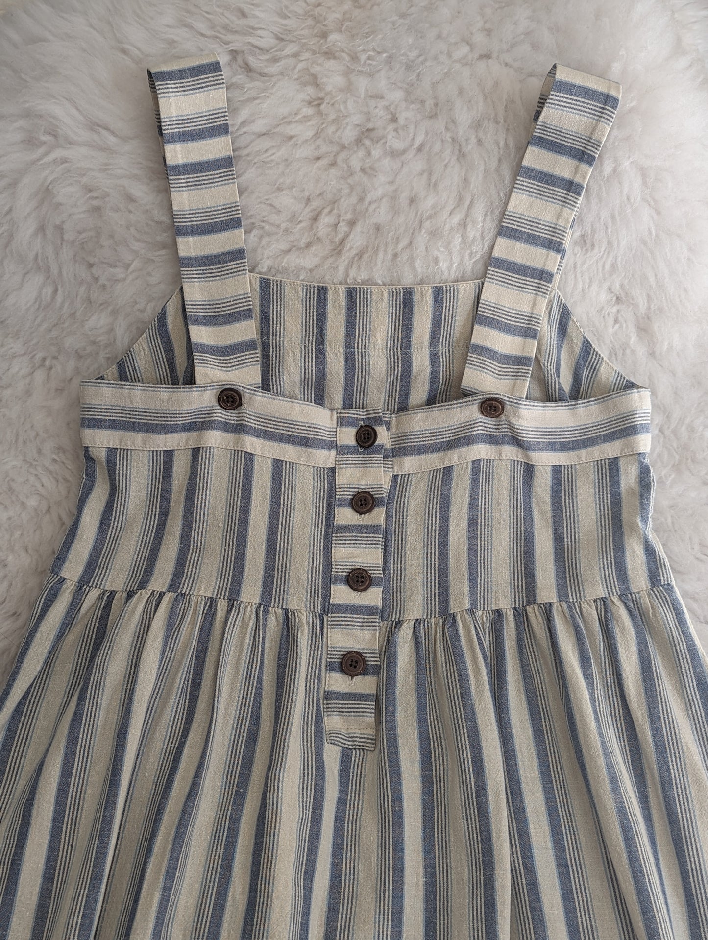 Patagonia Hemp Denim Striped Sundress