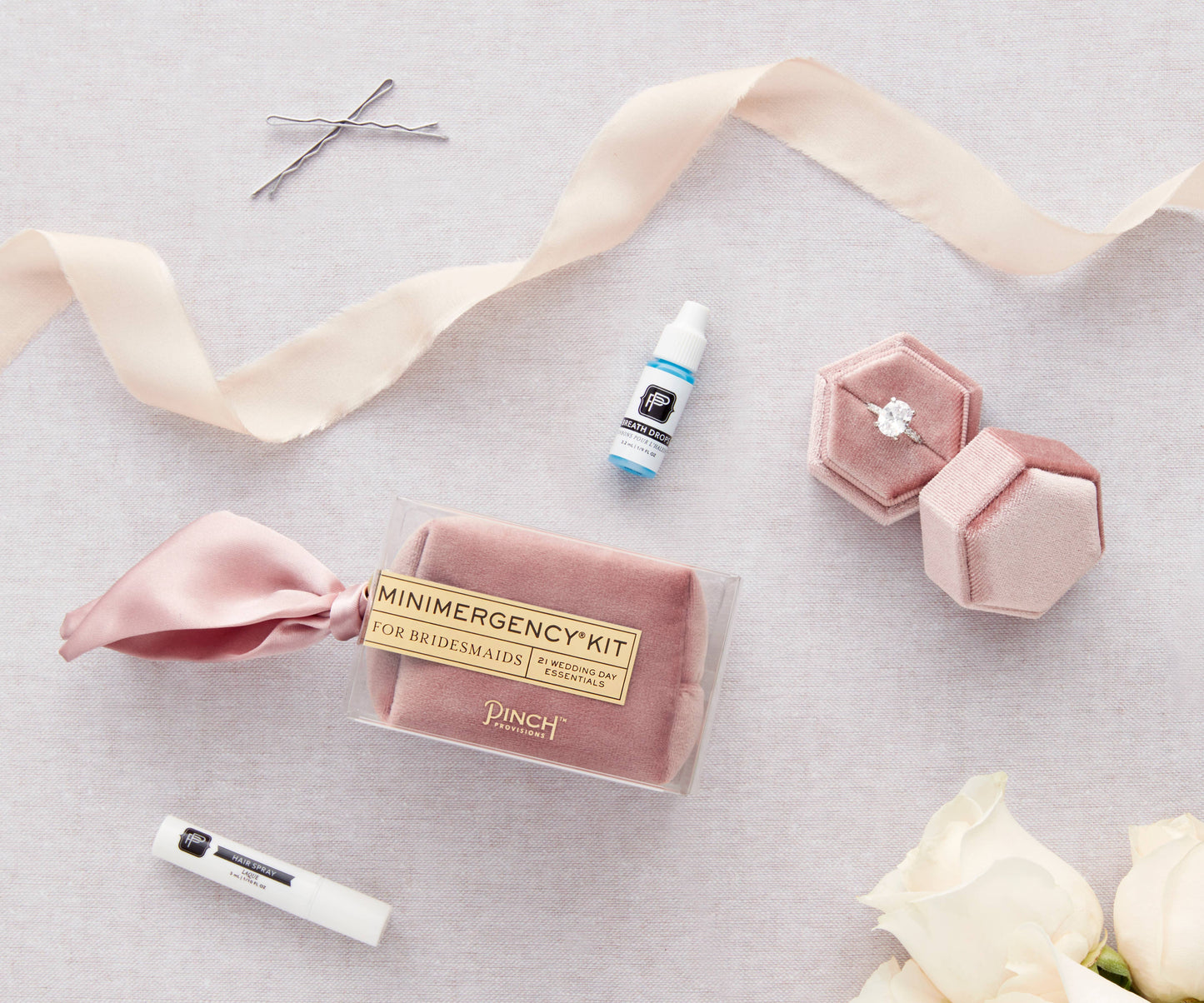 Velvet Minimergency Kit for Bridesmaids | Wedding Gifts
