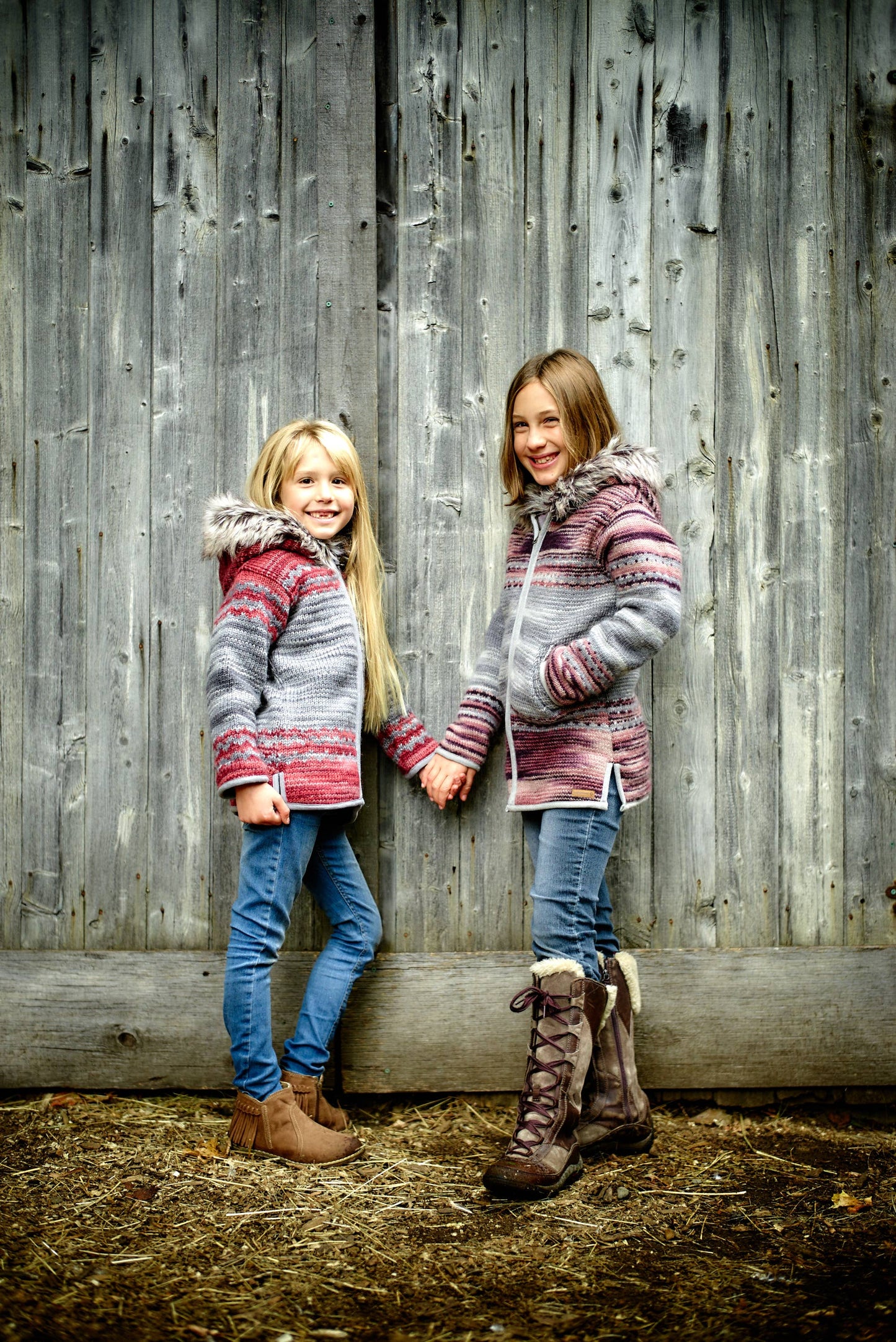 Sophie - girls wool knit sweater